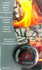 Magnetický teploměr spalin na kamna